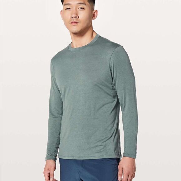 Mens Lululemon Somatic Aero Long Sleeve - Picture 1 of 5